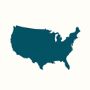 Map of the United States for the Visited States section