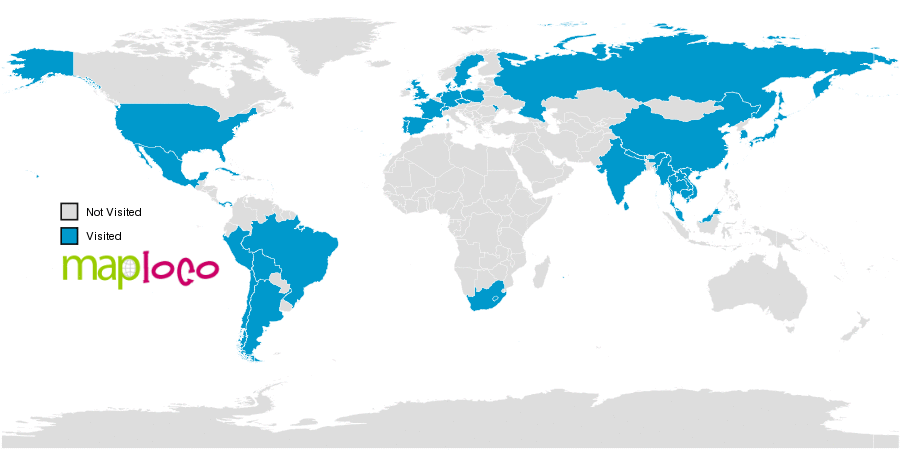 Countries I Ve Visited Argentina Bolivia Brazil Cambodia Chile China Cuba Czechia Denmark France Germany Hong Kong India Japan Laos Macao Malaysia Mexico Moldova Myanmar Nepal Netherlands Panama Peru Poland Portugal Russia Saint